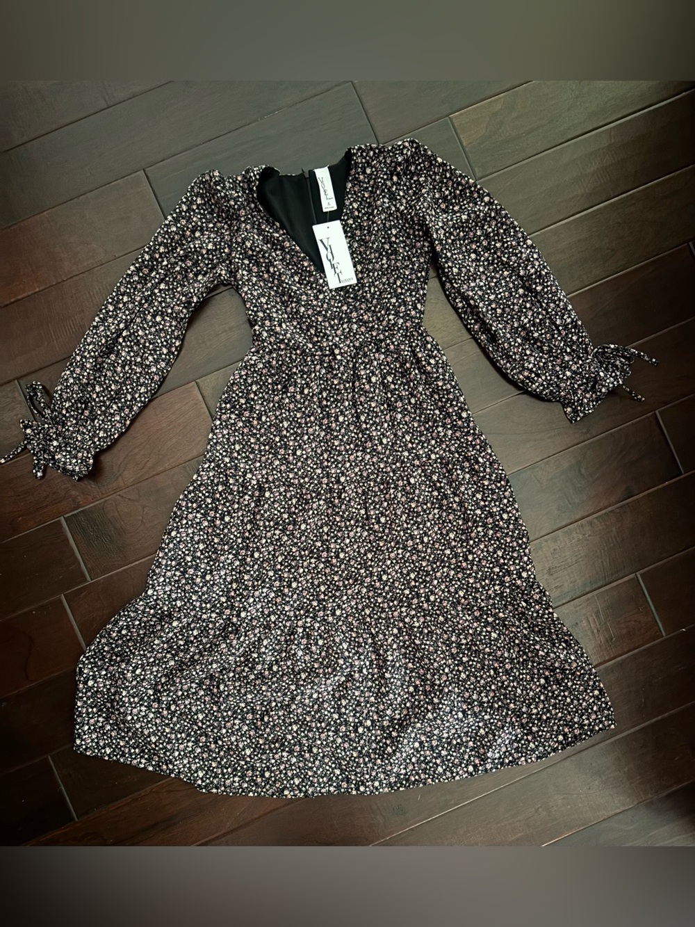 Violet Romance floral print Size 8 (UK)